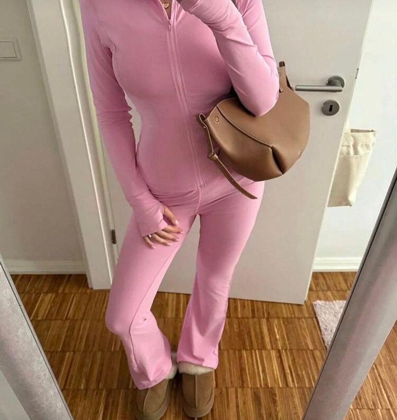 Pembe tayt Takımı - Görsel 2