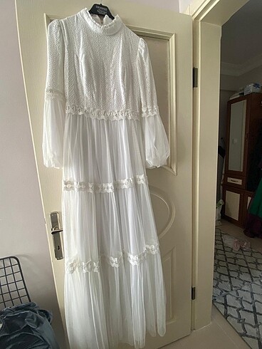 s Beden beyaz Renk Nikah elbisesi