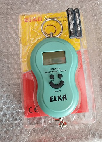 Yeşil Taşınabilir Elektronik El Terazisi