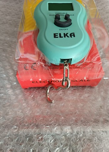 Gelinlik Yeşil Taşınabilir Elektronik El Terazisi