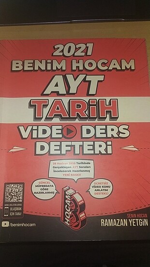 Ayt tarih video ders notları benim hocam 2021 model 
