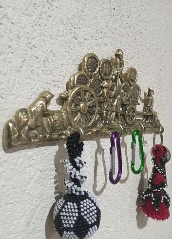  Beden çeşitli Renk Pirinç anahtarlık 