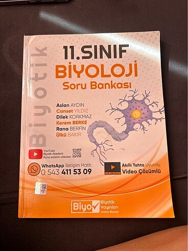11.sınıf biyotik biyoloji soru bankası