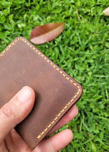 El Yapımı Hakiki Deri Kartlık - Görsel 6