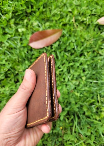 El Yapımı Hakiki Deri Kartlık - Görsel 5