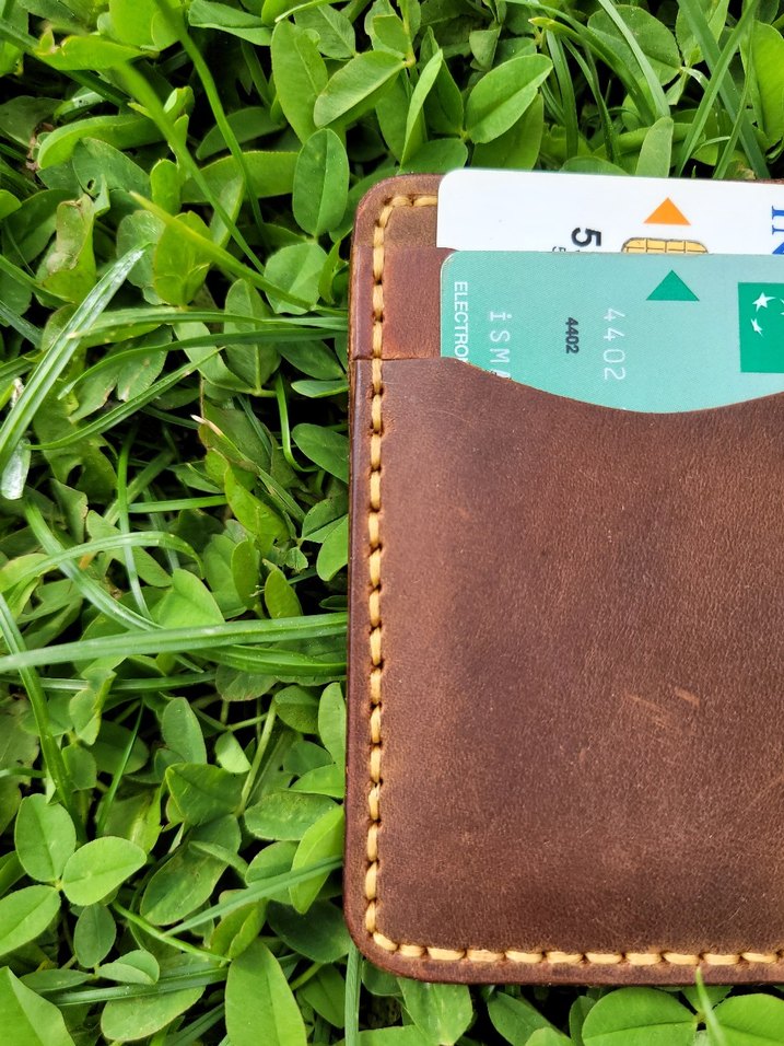 El Yapımı Hakiki Deri Kartlık  - Görsel 2