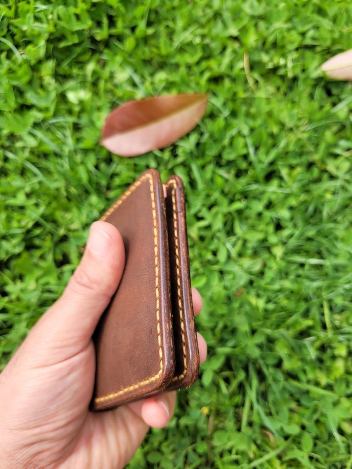 El Yapımı Hakiki Deri Kartlık  - Görsel 5