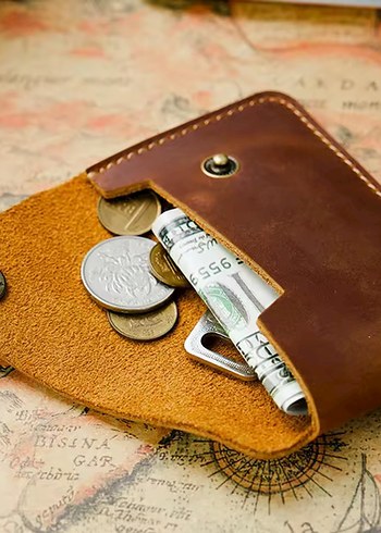 El Yapımı Hakiki Deri Kartlık  - Görsel 2