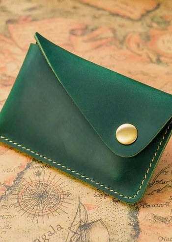 El Yapımı Hakiki Deri Kartlık  - Görsel 4