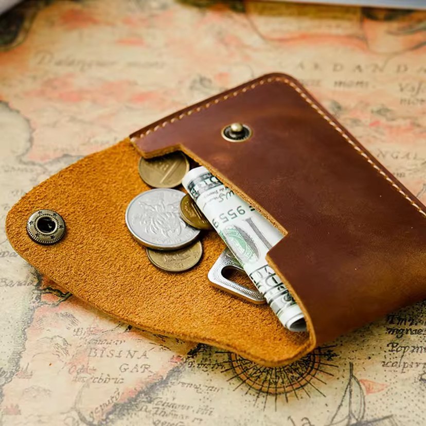 El Yapımı Hakiki Deri Kartlık  - Görsel 2