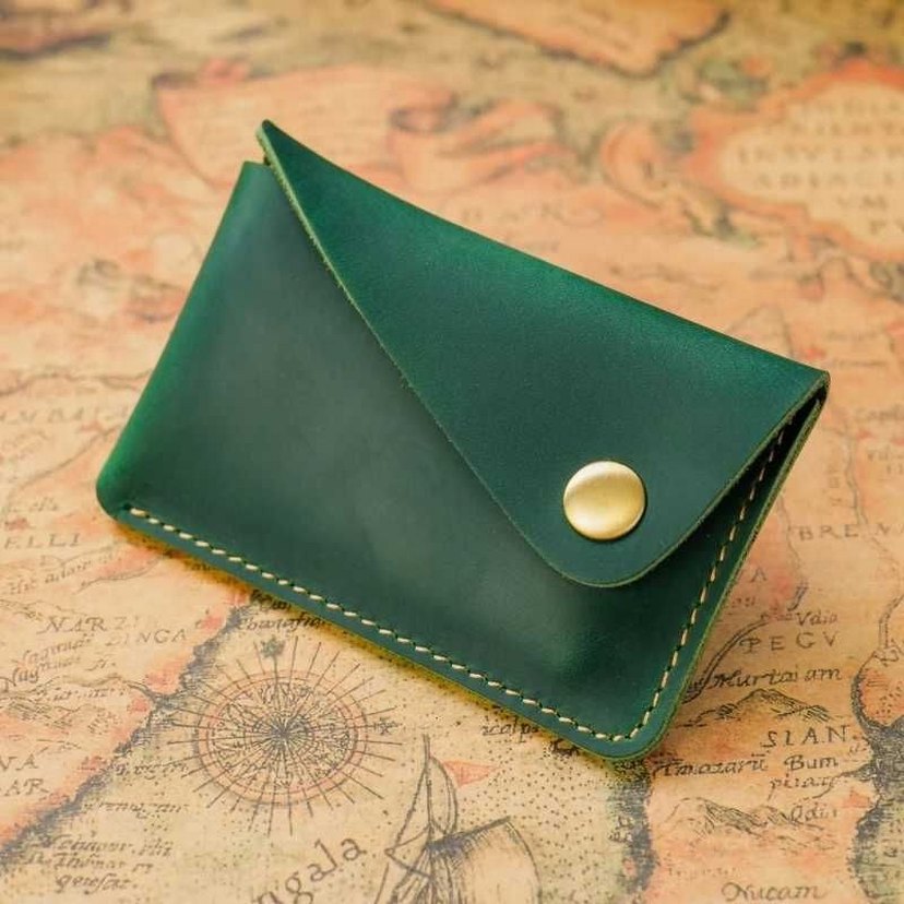 El Yapımı Hakiki Deri Kartlık  - Görsel 4