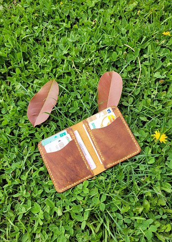 El Yapımı Hakiki Deri Kartlık - Görsel 3