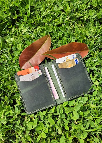 El Yapımı Hakiki Deri Kartlık - Görsel 2