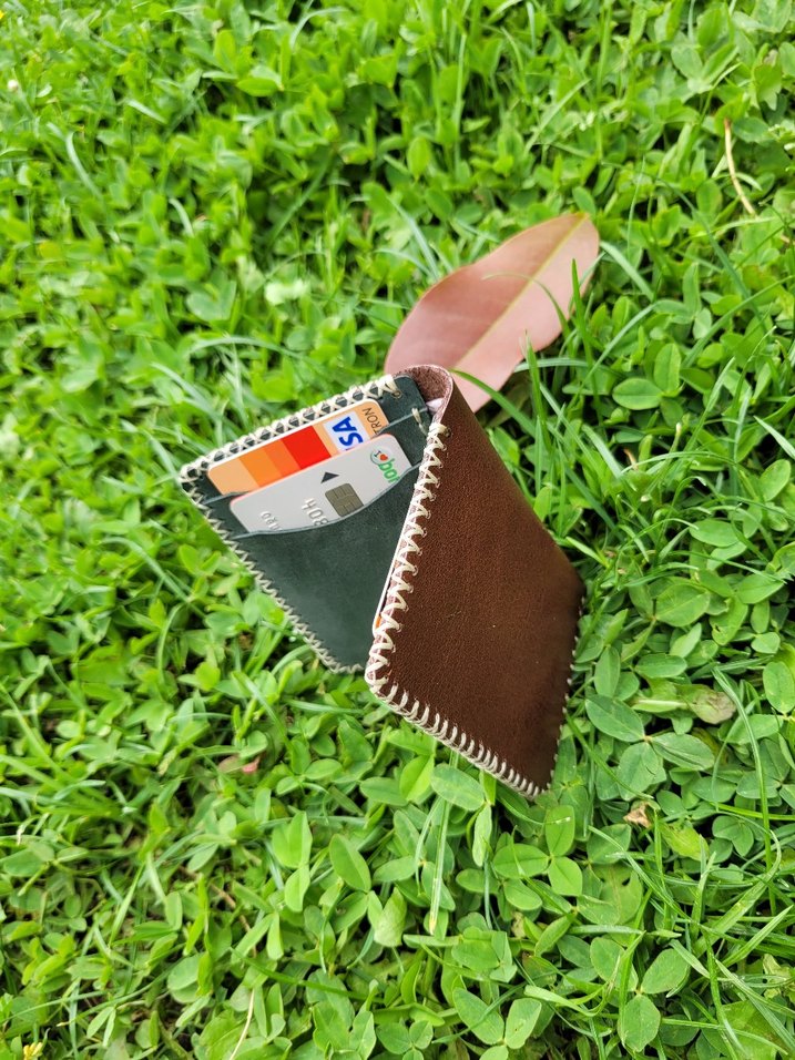 El Yapımı Hakiki Deri Kartlık  - Görsel 5