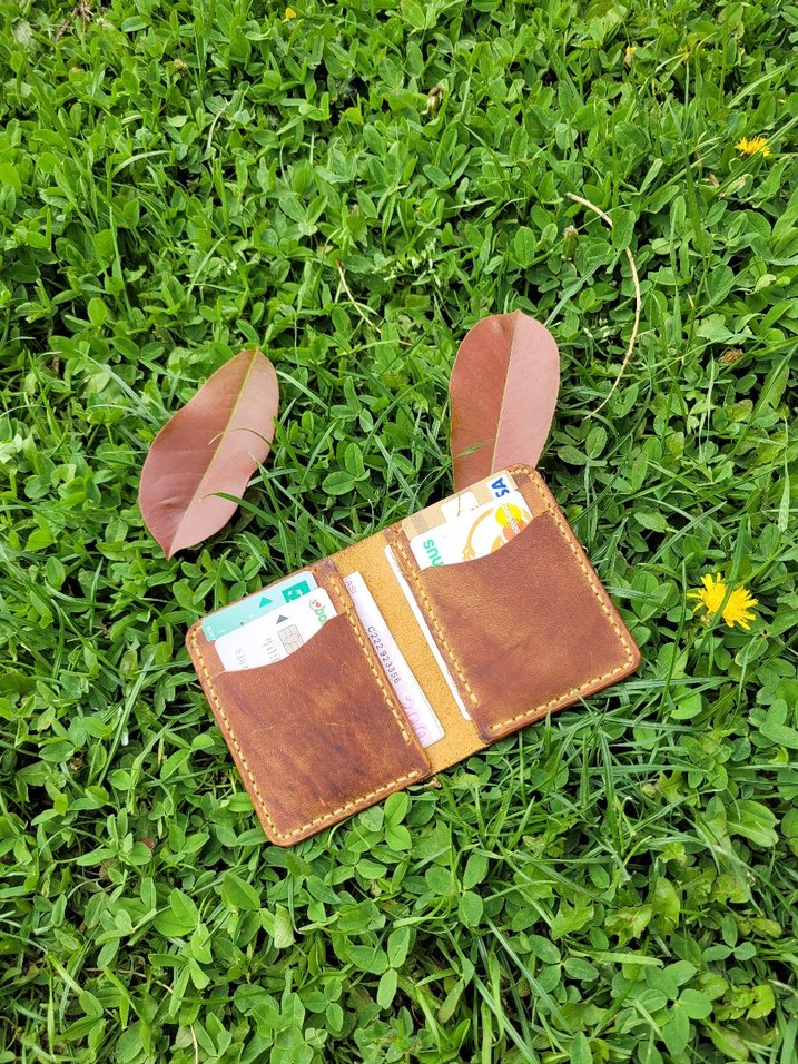 El Yapımı Hakiki Deri Kartlık  - Görsel 3