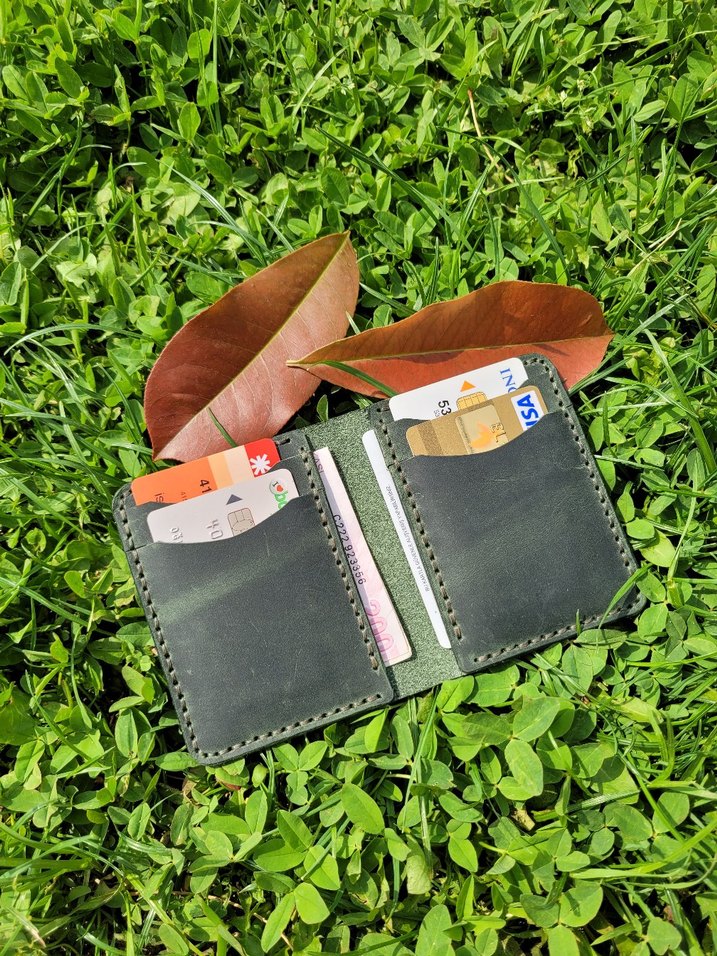 El Yapımı Hakiki Deri Kartlık  - Görsel 2