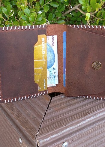 El Yapımı Hakiki Deri Kartlık - Görsel 5