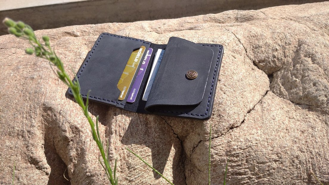 El Yapımı Hakiki Deri Kartlık  - Görsel 3