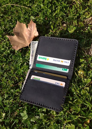 El Yapımı Hakiki Deri Cüzdan - Görsel 4