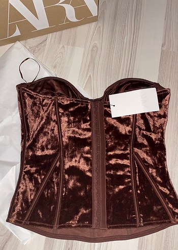 ZARA KADİFE KORSE - Görsel 2