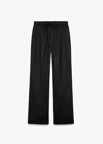 s Beden siyah Renk Zara Straight Fıt Pantolon