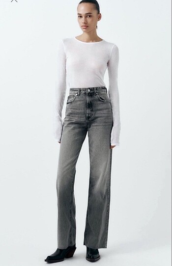 Zara wide leg jean