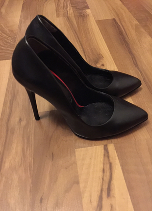 36 Beden Siyah stiletto ayakkabi