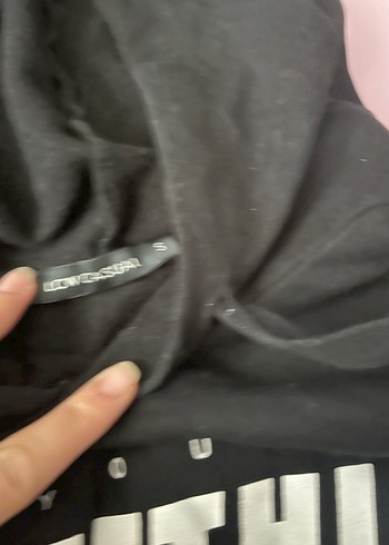 Baskılı Siyah LCW sweat - Görsel 3