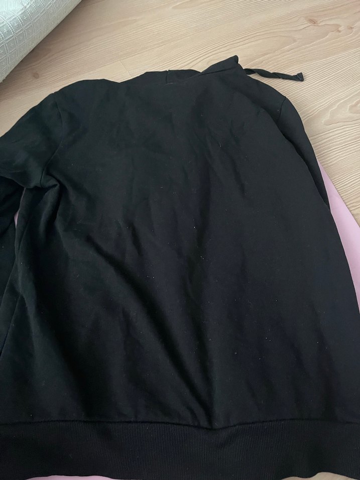 Baskılı Siyah LCW sweat - Görsel 4