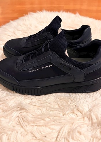 Kadın Siyah Dolgu Topuklu Bağcıklı Spor Ayakkabı - Görsel 4