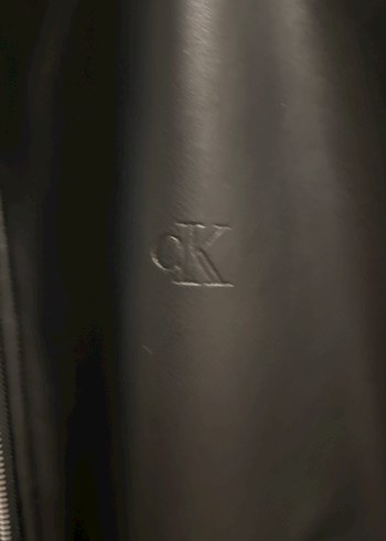 s Beden Calvin klein deri suni deri bomber ceket