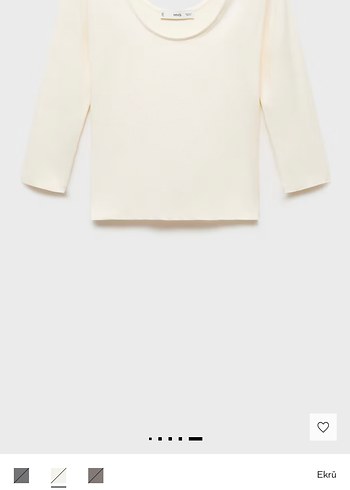 MANGO TRUVAR KOLLU TİŞÖRT - Görsel 5