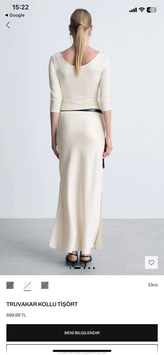 MANGO TRUVAR KOLLU TİŞÖRT - Görsel 2