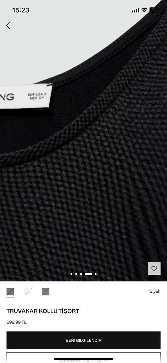 MANGO TRUVAKAR KOLLU TİŞÖRT - Görsel 4