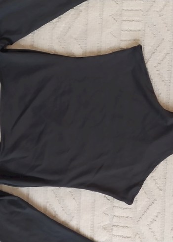 ZARA KARE YAKA POLİAMİD BODY - Görsel 4