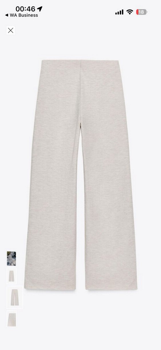 ZARA PALAZZO SOTF TOUCH PANTOLON - Görsel 3