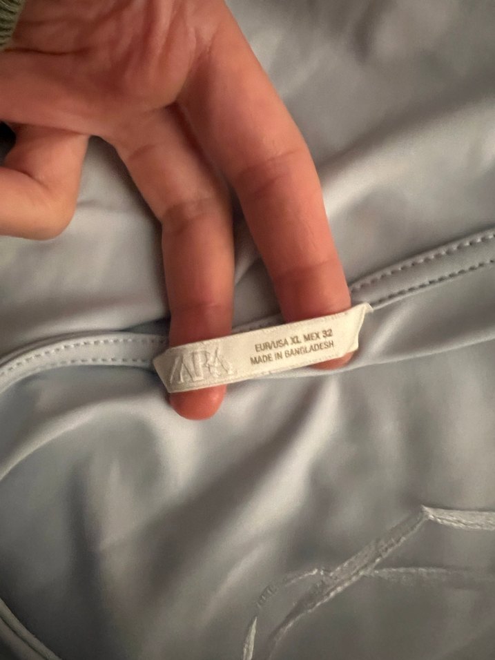 Buz mavisi zara bluz - Görsel 2