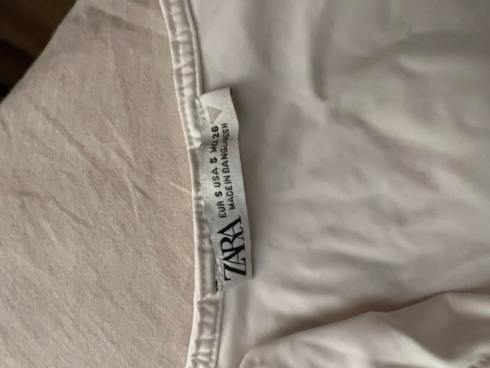 Beyaz  zara bluz - Görsel 2