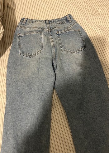 Yırtık Detaylı Salaş Kot Pantolon - Görsel 3