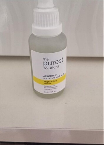 The purest leke gidermeye yardımcı serum