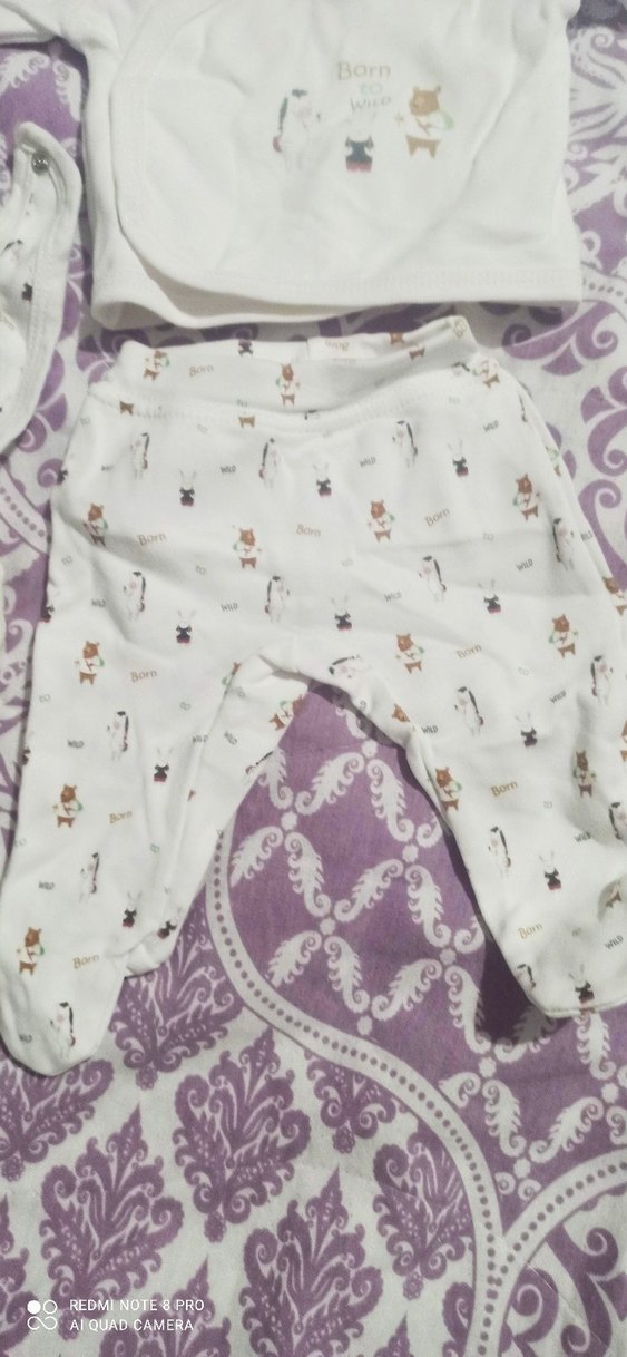 erkek bebek 5li hastane çıkışı - Görsel 3