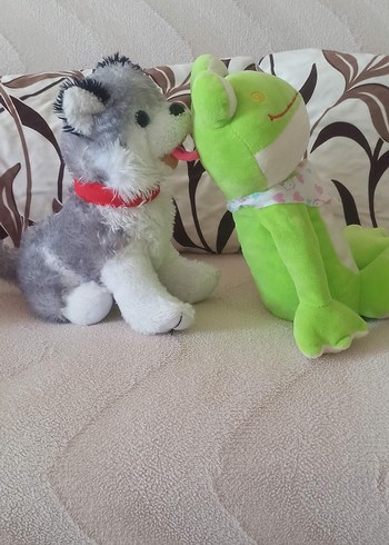 peluş ünikorn,köpek,kurbağa - Görsel 3