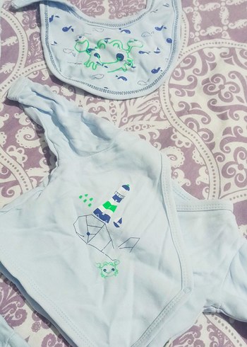 Nakışlı Mavi Bebek hastane çıkışı. - Görsel 5