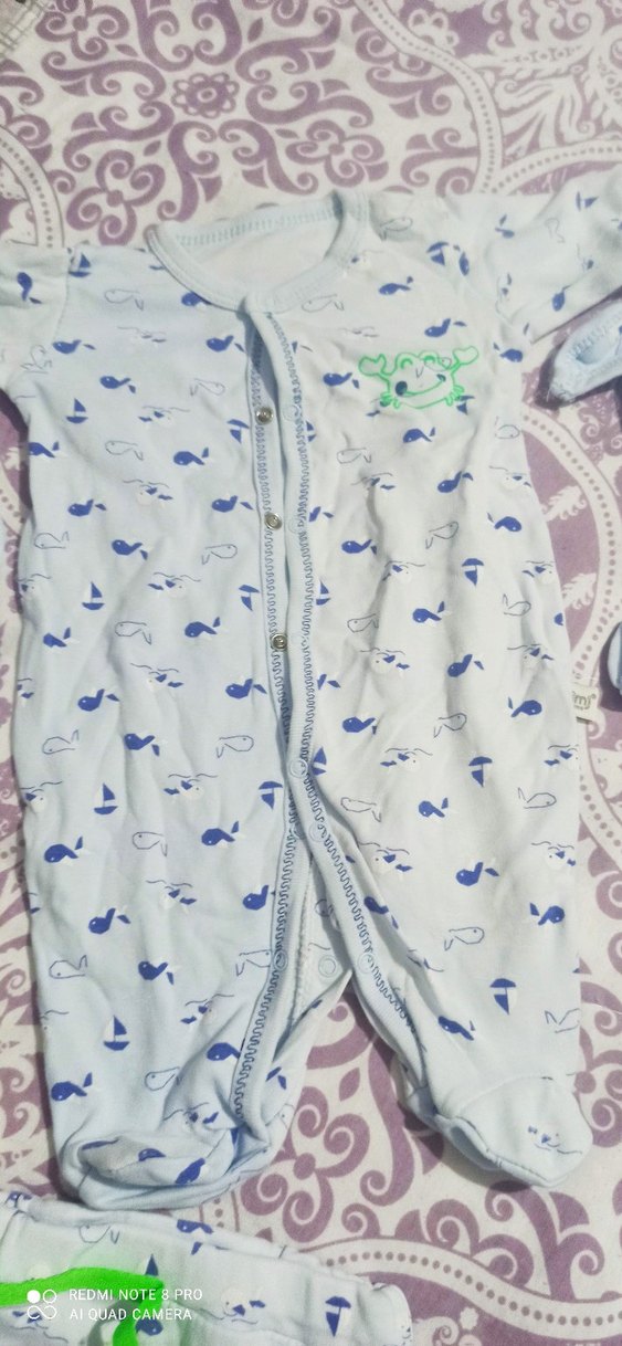 Nakışlı Mavi Bebek hastane çıkışı. - Görsel 4