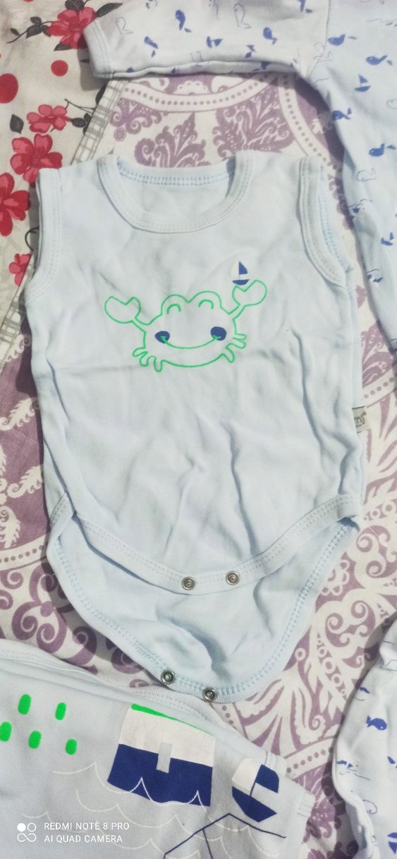 Nakışlı Mavi Bebek hastane çıkışı. - Görsel 3