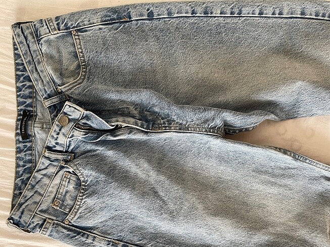 Trendyol & Milla milla mom jeans buz mavisi