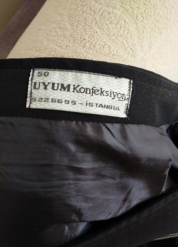 50 Beden siyah Renk Kadın kapri boy etek # pijamatakim# #etek