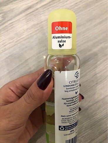 Beden Renk Vegan Deodorant