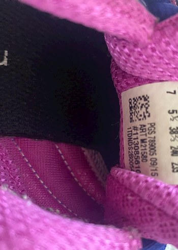 Renkli Mor Yüksek Topuklu Spor Ayakkabı - Görsel 3