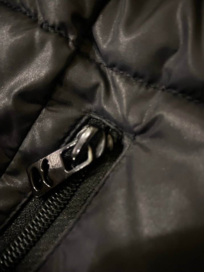 Siyah Suni Kürklü Kadın Kışlık Mont - Görsel 4